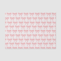 Nœuds rayés rose et rouge coquette