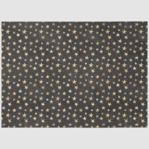 Papier Mousseline Noir et Or série Circus Design 7