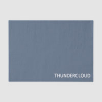 Nom de la couleur gris-bleu du nuage-tonnerre