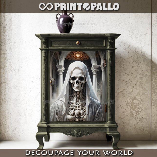 Papier Mousseline Nonne de négociation de la mort blanche - Dame des (Créateur téléchargé)