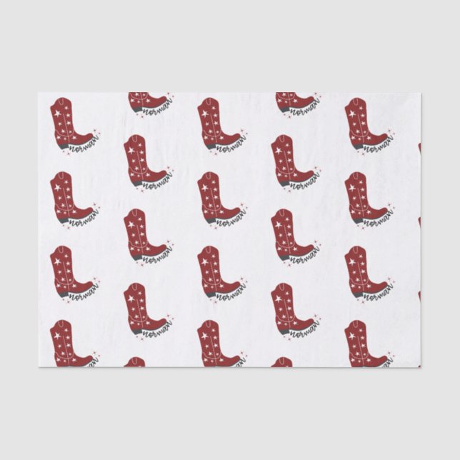 Papier Mousseline Norman Spirit Tissue Paper (Recto)