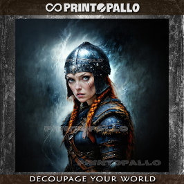 Papier Mousseline Norse Myth : Frigg, la femme d'Odin.