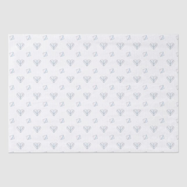 Papier Mousseline Notes de passage Ancienne école Saint-Valentin (Recto)