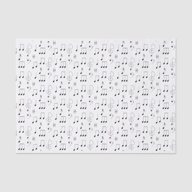 Papier Mousseline Notes minces (Recto)