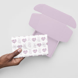 Papier Mousseline N'oublie pas de t'aimer aujourd'hui Tissu Paper