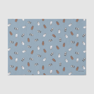 Papier Mousseline Nous Ours nu - Ours en verre soleil Motif