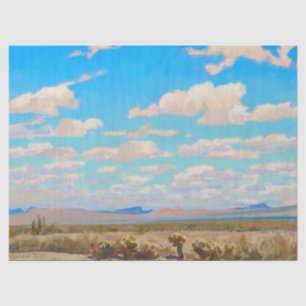 Papier Mousseline Nuages d'un après-midi d'été par Maynard Dixon