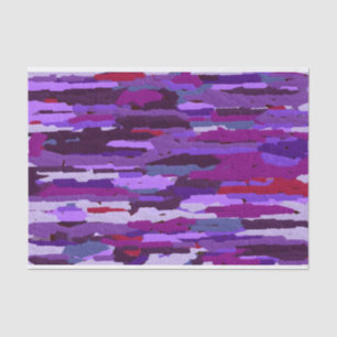 Papier Mousseline Nuances de calque bossées violet et rouge