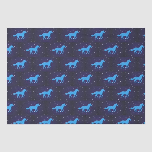 Papier Mousseline Nuit étoilée (Recto)