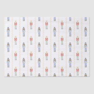 Papier Mousseline Nutcrackers de Noël aquarelle