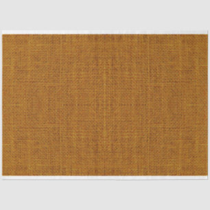 Papier Mousseline Ochre Burlap Texture Découpage papier de tissus