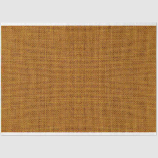 Papier Mousseline Ochre Burlap Texture Découpage papier de tissus