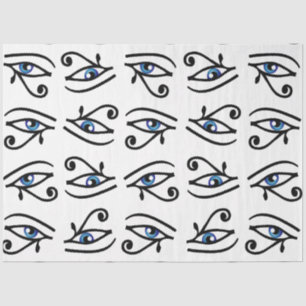 Papier Mousseline OEil égyptien de Horus ou de wadjet