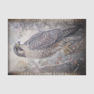 Papier Mousseline Oiseau de faucon Stylisé Oiseau de proie