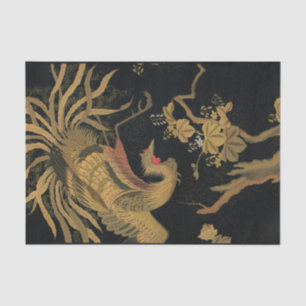 Papier Mousseline Oiseau mythique Howo d'Audsley : Phénix japonais d