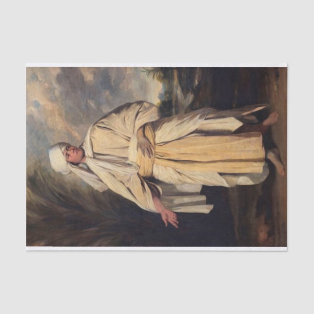 Papier Mousseline Omai des îles conviviales par Sir Joshua Reynolds (Recto)