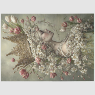 Papier Mousseline once upon a Time Portrait 