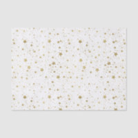 Or et étoiles de scintillement blanches