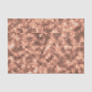 Papier Mousseline Or Luxueux Étincelant Paillettes Fille Soirée