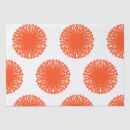 Papier Mousseline Orange Palette Sphere Graphics Art Abstrait
