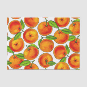 Papier Mousseline Oranges