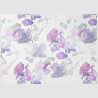 Papier Mousseline Orchidée violette