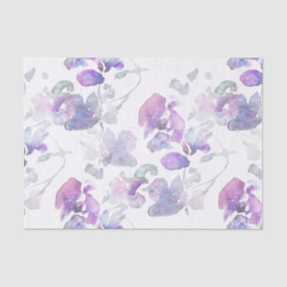 Papier Mousseline Orchidée violette