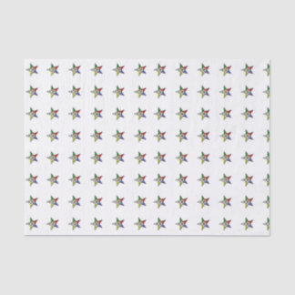 Papier Mousseline Ordre de l'Etoile de l'Est Tissue Paper for OES
