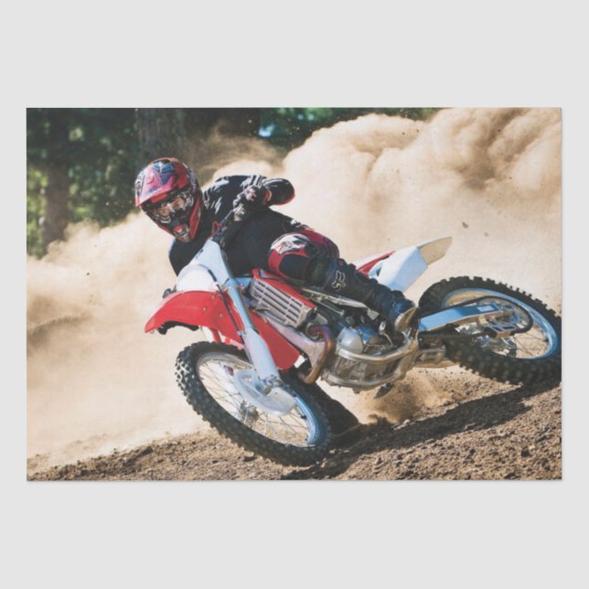 Papier Mousseline oreiller de motocross (Recto)