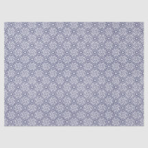 Oriental Bleu Blanc Marocain Motif géométrique