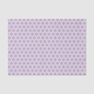 Papier Mousseline Oriental violet Ayame Asanoha japonais oriental