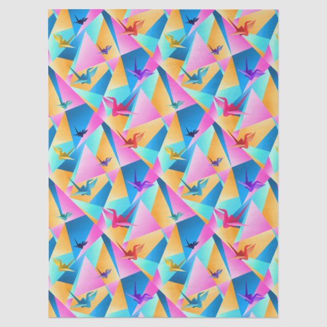 Papier Mousseline Origami Kaleidoscope (Recto)
