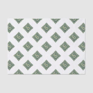 Papier Mousseline Ornement de symbole d'argent