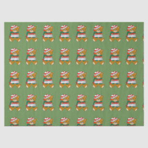 Papier Mousseline Ours de nounours avec le cadeau
