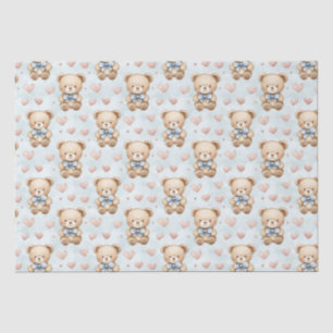 Papier Mousseline Ours mignon