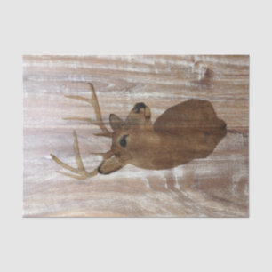 Papier Mousseline Outdoorsman Western Primitive grange cerf de bois