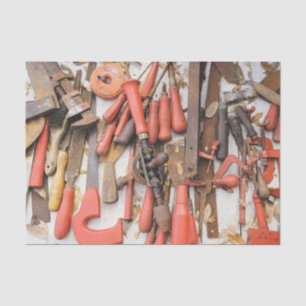 Papier Mousseline Outils Outil Russe antique Red Man