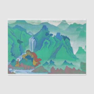Papier Mousseline Padma Sambhava par Nicholas Roerich