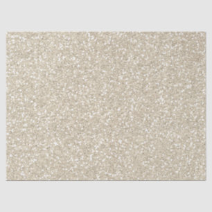 Papier Mousseline Paillettes Faux Brillant Doré