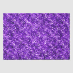 Papier Mousseline Paillettes violettes scintillement glamour design