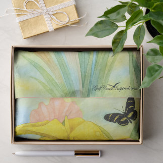 Papier Mousseline Painted Petals Pitcher Tissue Paper