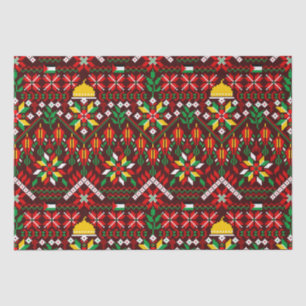 Papier Mousseline Palestine Tatreez Broderie traditionnelle