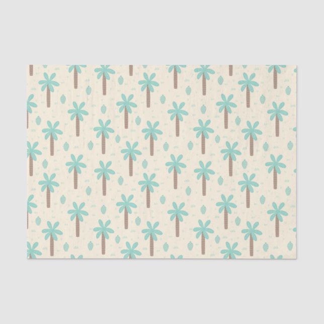 Papier Mousseline Palm Tree Grove (Recto)
