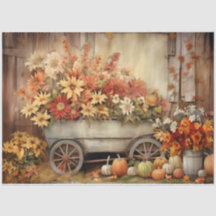 Panier de récolte d'automne