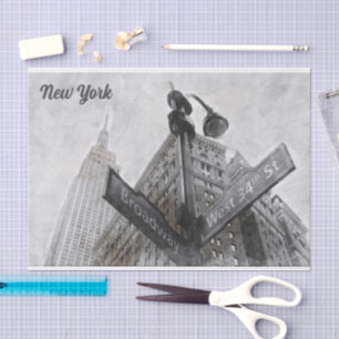 Papier Mousseline Panneau d'angle couleur large