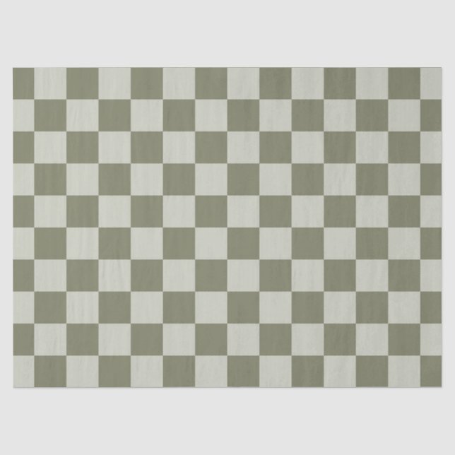 Papier Mousseline Panneau de configuration Sage Green (Recto)