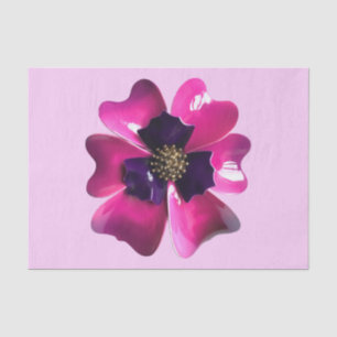 Papier Mousseline Pansy ou orchidée - Retro 60s Été BIG