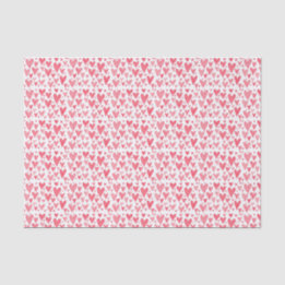 Papier Mousseline Papier à tissus pour coeur d'aquarelle de Valentin
