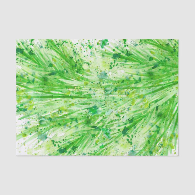 Papier Mousseline Papier d'aquarelle abstraite (Recto)