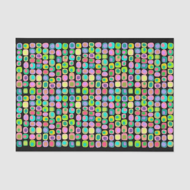 Papier Mousseline Papier de bande couleur (Recto)